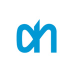 Het logo van Albert Heijn