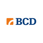 Het logo van BCD