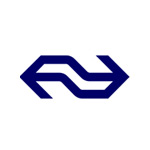 Het logo van de NS
