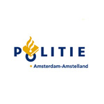 Het logo van de Politie Amsterdam-Amstelland