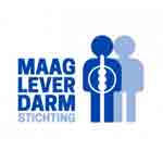 Het logo van de Maag lever darm stichting