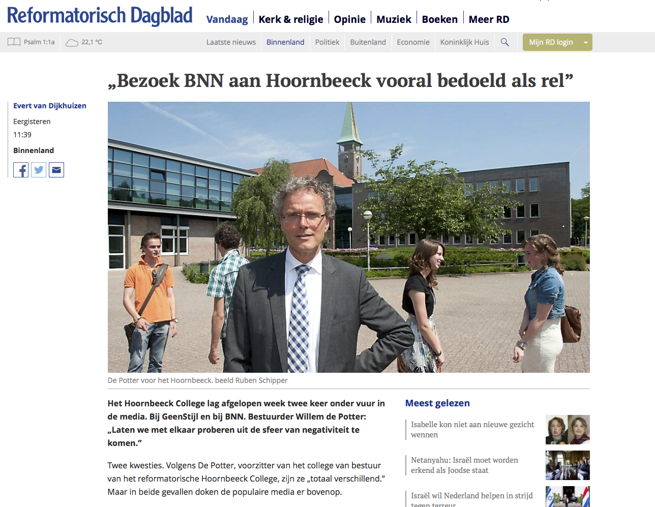 BNN-bezoekt-Hoornbeeck-College-artikel